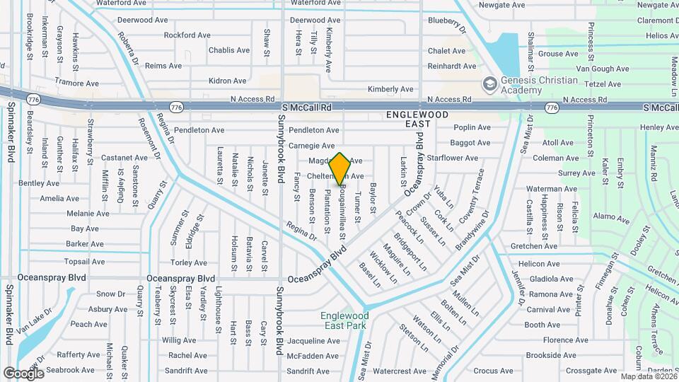 7097 Bougainvillea St Map and Location Details