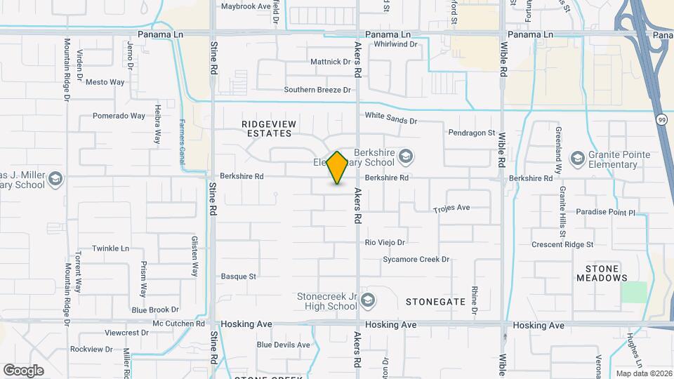 4204 Serene Oaks Dr Map and Location Details
