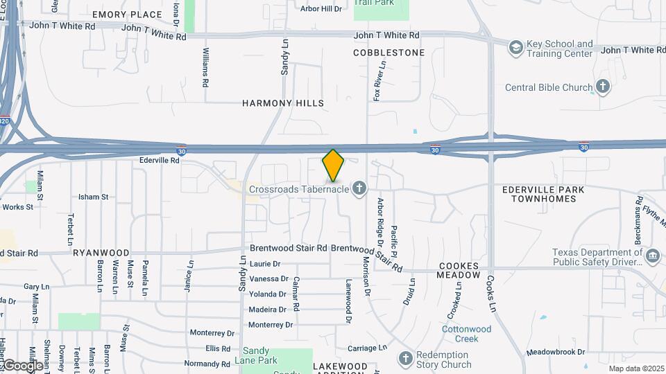 7511 Ederville Rd Map and Location Details