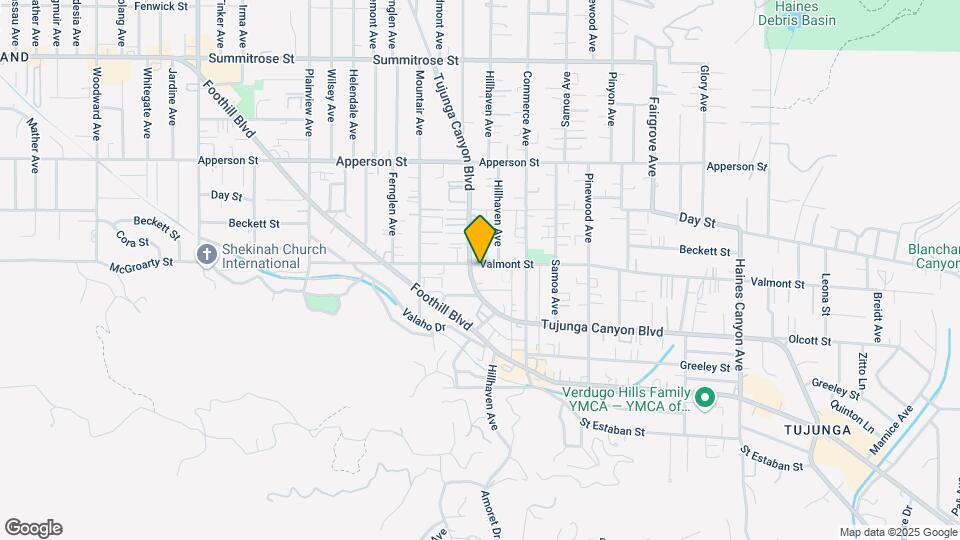 10220 Tujunga Canyon Blvd, Unit 305 Map and Location Details
