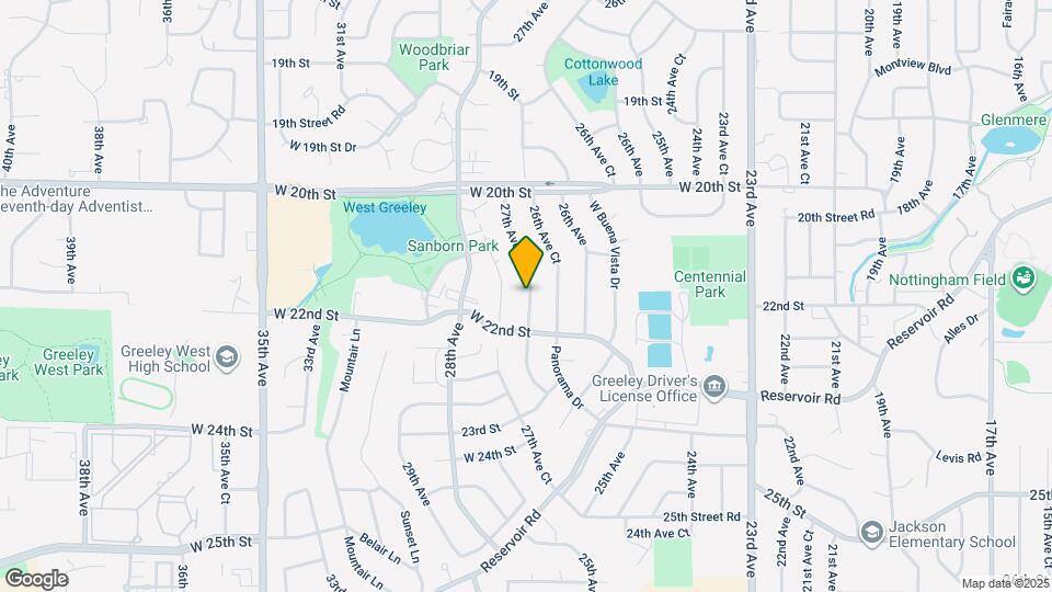 2147 27th Ave Ct Map and Location Details