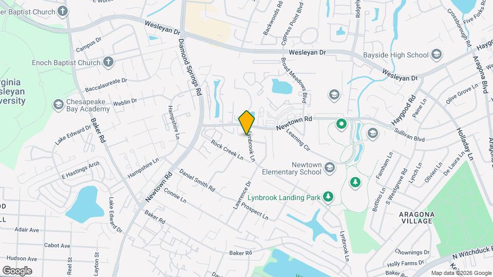 5547 Lynbrook Landing Map and Location Details