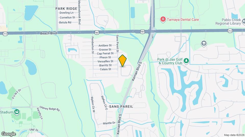 3838 Coastal Cove Cir Map and Location Details