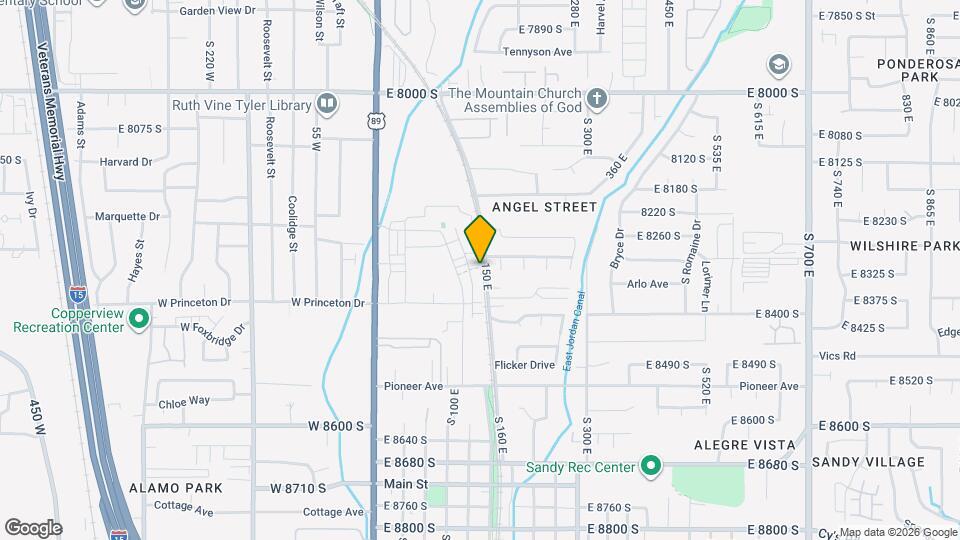 144 E Abbeville Ct Mapa y Detalles de la Ubicación