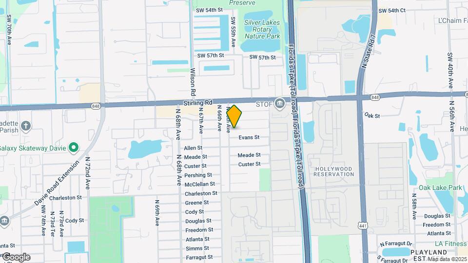 6460 Perry St Map and Location Details