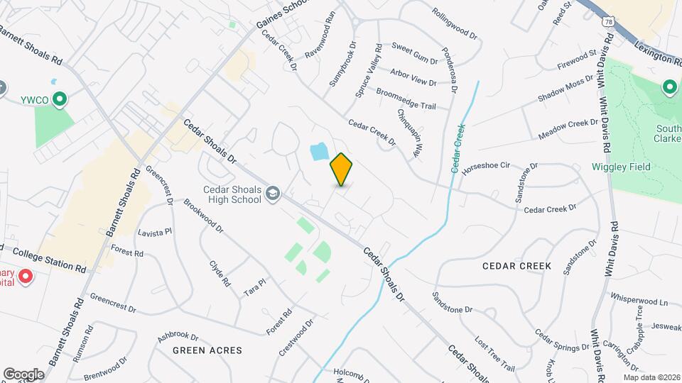 160 W Paces Dr Map and Location Details