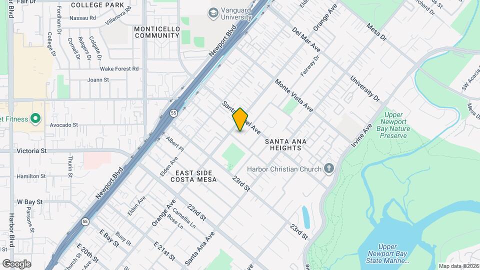 2368 Orange Ave Mapa y Detalles de la Ubicación