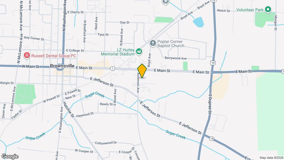 1114 Warren St Map and Location Details