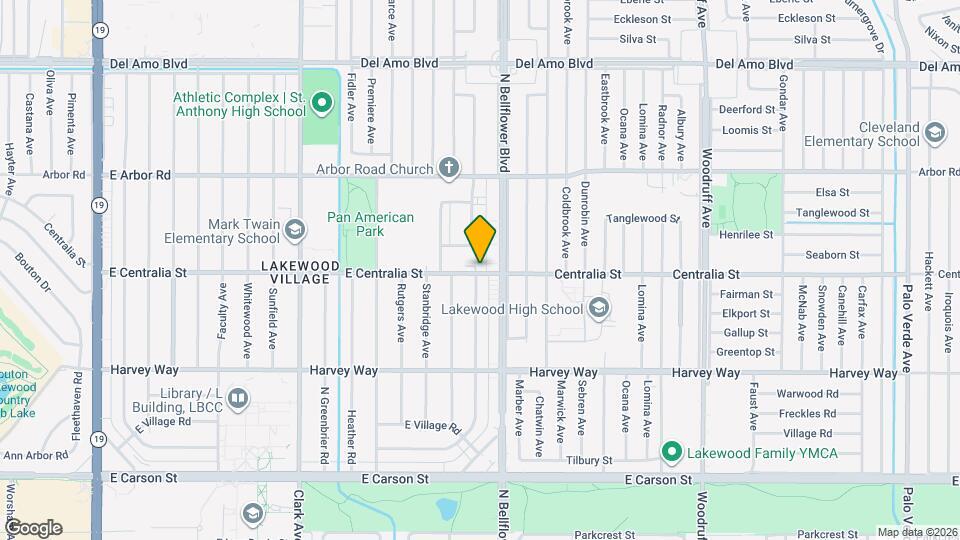 5453 E Centralia St Map and Location Details