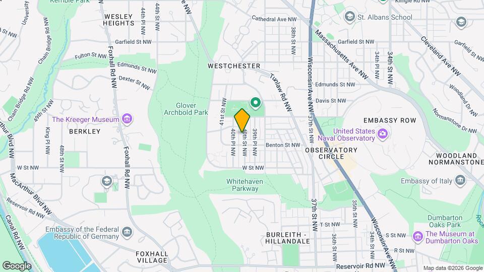 2316 40th St NW, Unit 3 Mapa y Detalles de la Ubicación