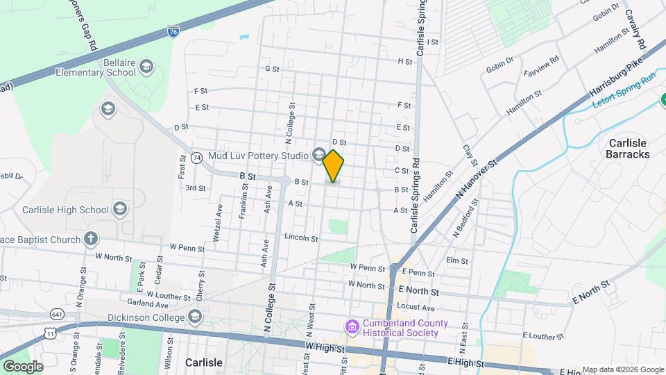 158 B St Map and Location Details