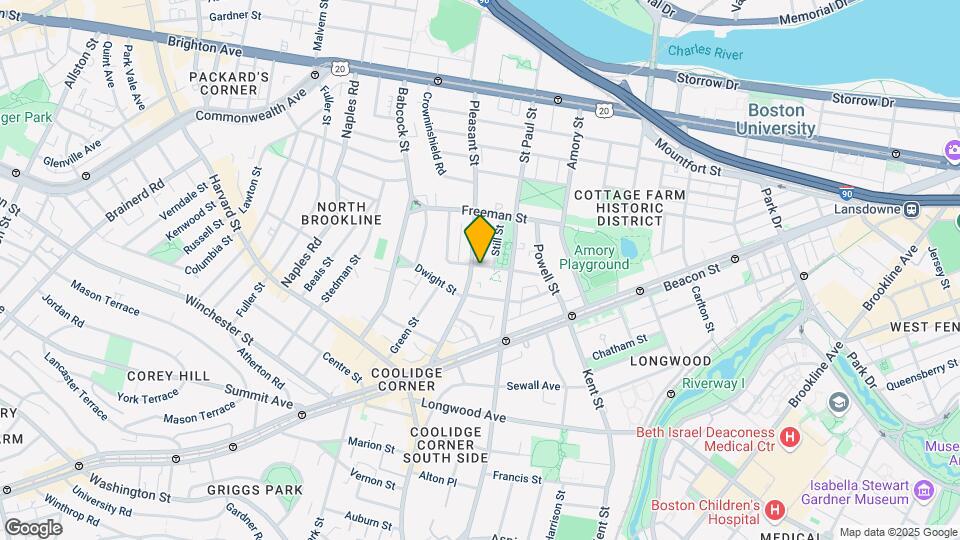 60 Browne St Mapa y Detalles de la Ubicación