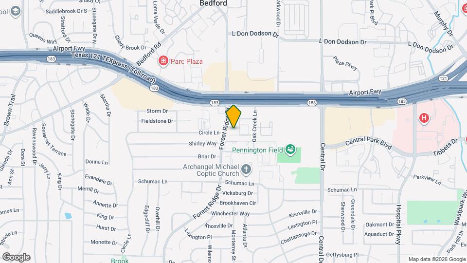 1613 Timber Glen Dr Map and Location Details