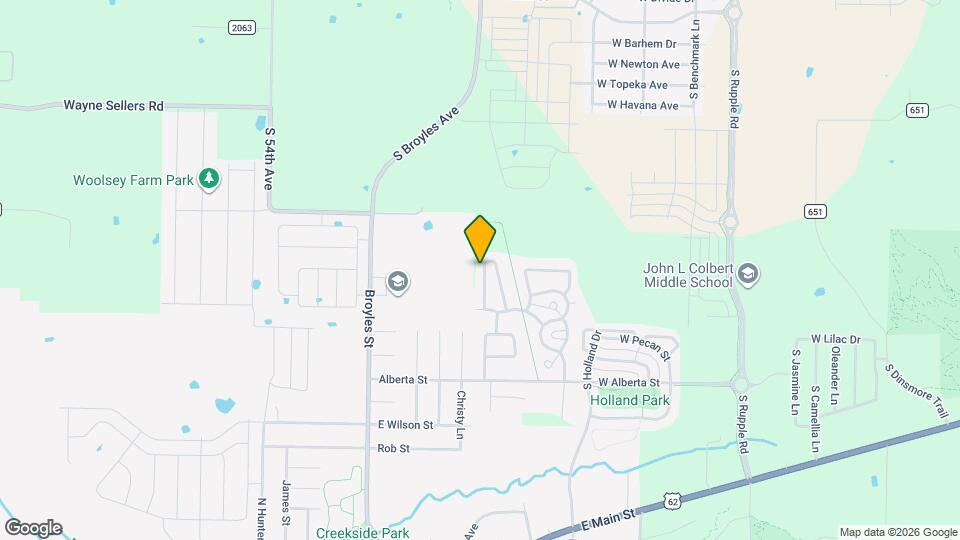 5074 W Claxton Circle Mapa y Detalles de la Ubicación