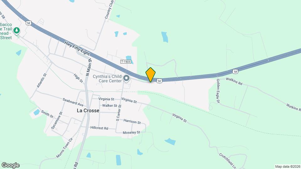 600 E Pine St Map and Location Details