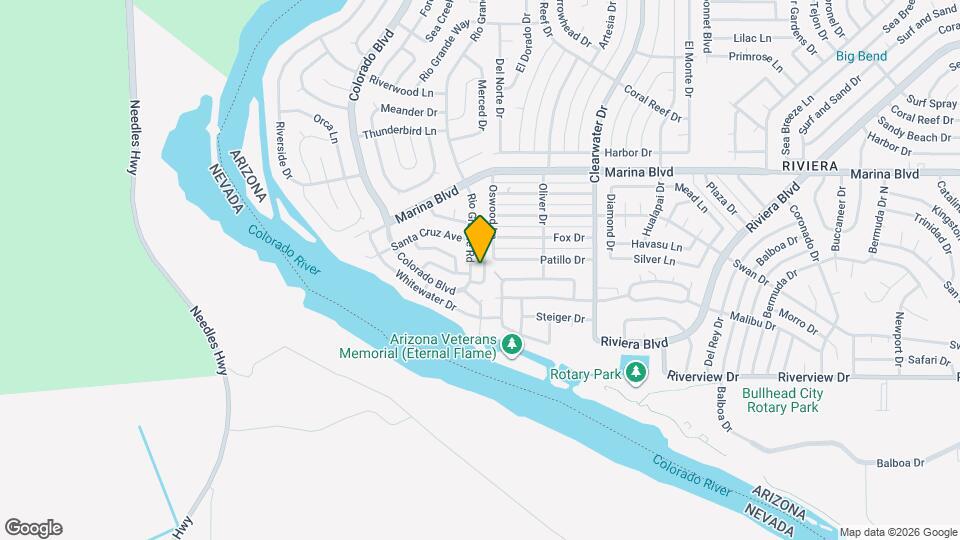 2111 Santa Cruz Ave Map and Location Details