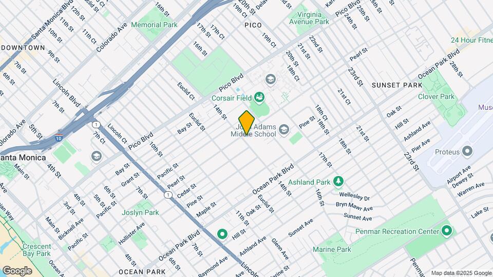 2301 14th St Map and Location Details