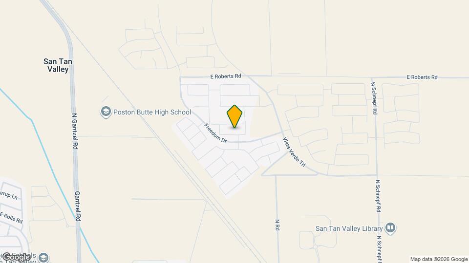 3260 E Malibu Dr Map and Location Details