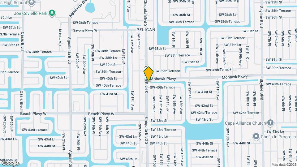 4009 Chiquita Blvd S Map and Location Details