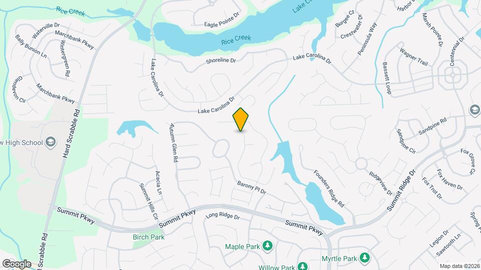 410 Indigo Ridge Dr Map and Location Details