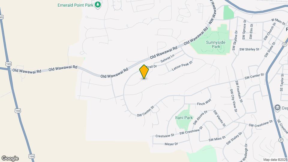 1335 SW Lehman Ct Mapa y Detalles de la Ubicación