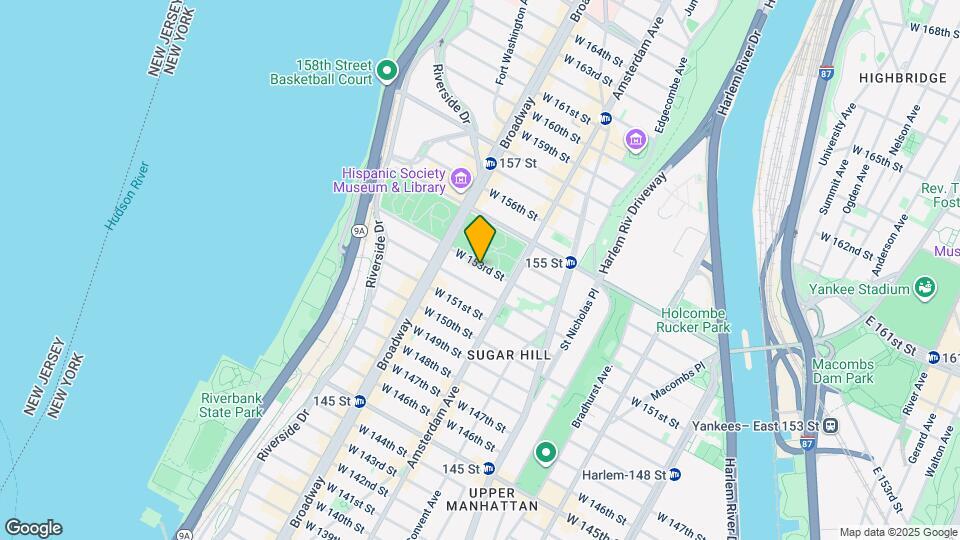 522 W 153rd St, Unit #2 Map and Location Details