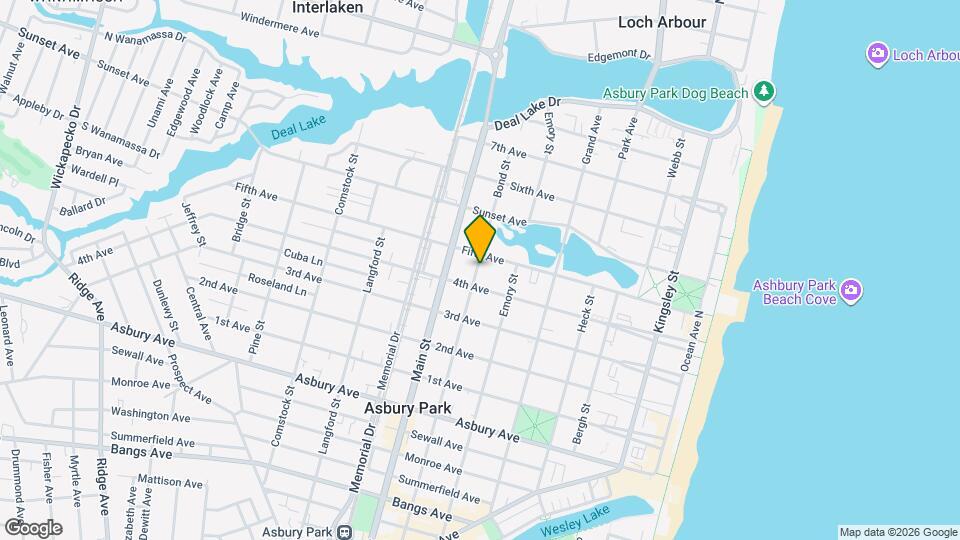 1208 Bond St Map and Location Details