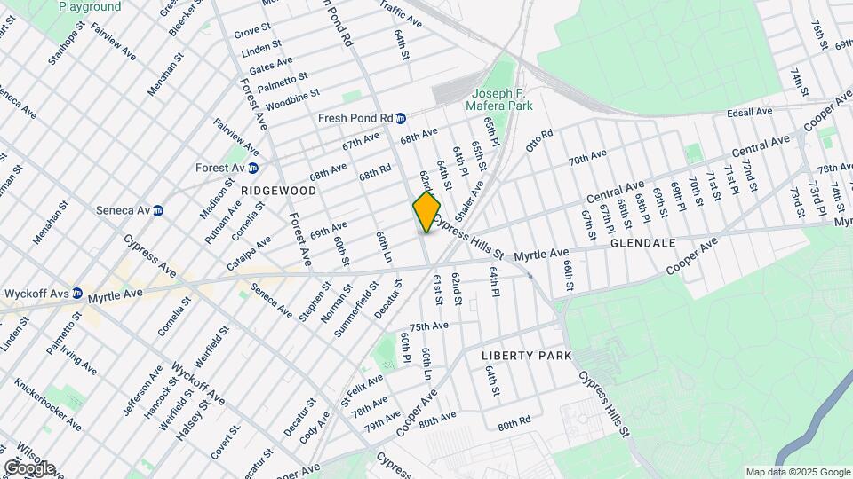 7103 Fresh Pond Rd Map and Location Details