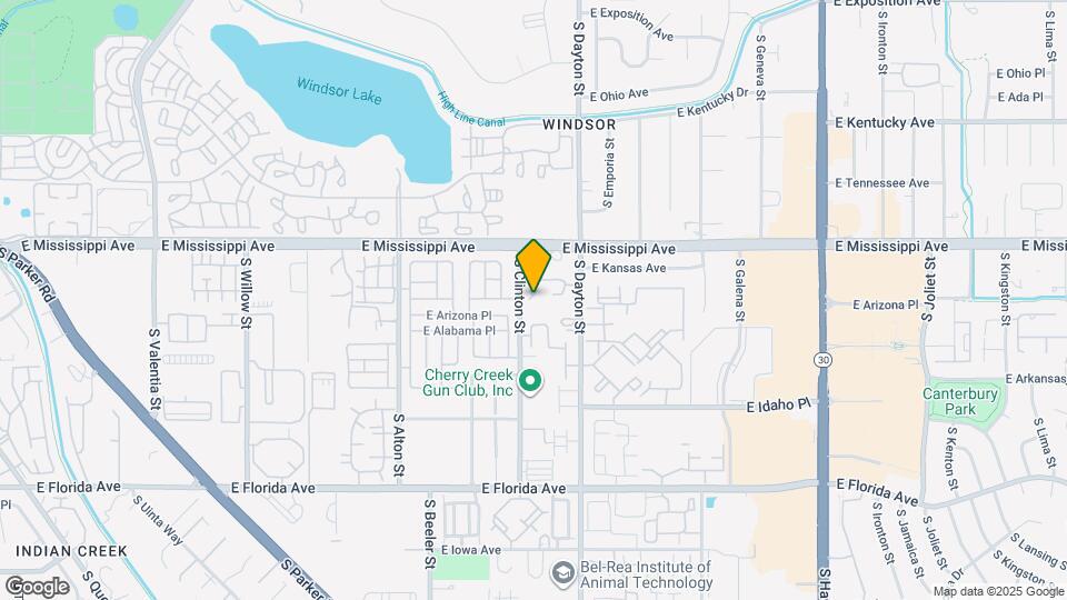 9554 E Kansas Cir Map and Location Details