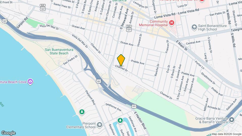 2378 Channel Dr Map and Location Details