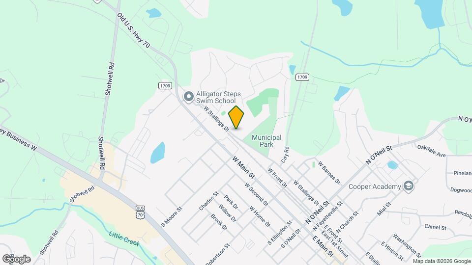 832 W Stallings St Map and Location Details