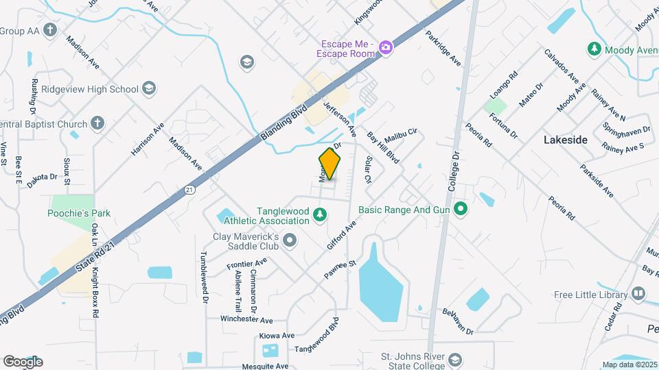 1337 Gettysburg Dr Map and Location Details