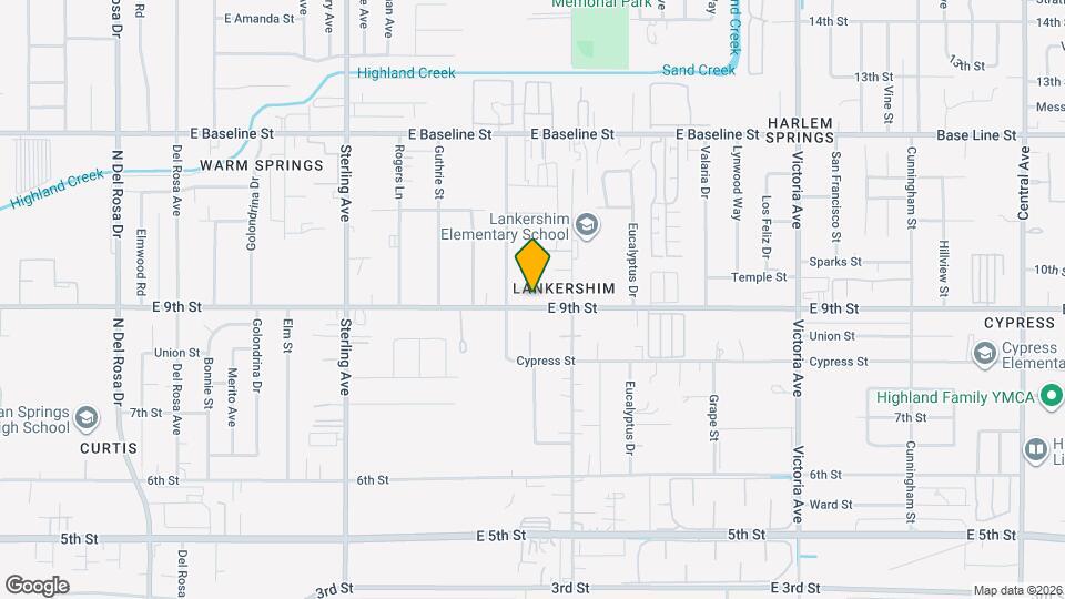 26026 E 9th St Map and Location Details