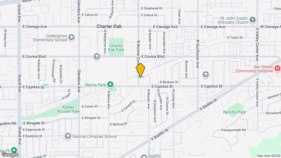 937 N Greenpark Ave Map and Location Details