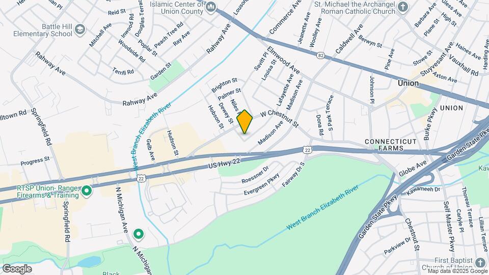 750 Lafayette Ave Map and Location Details