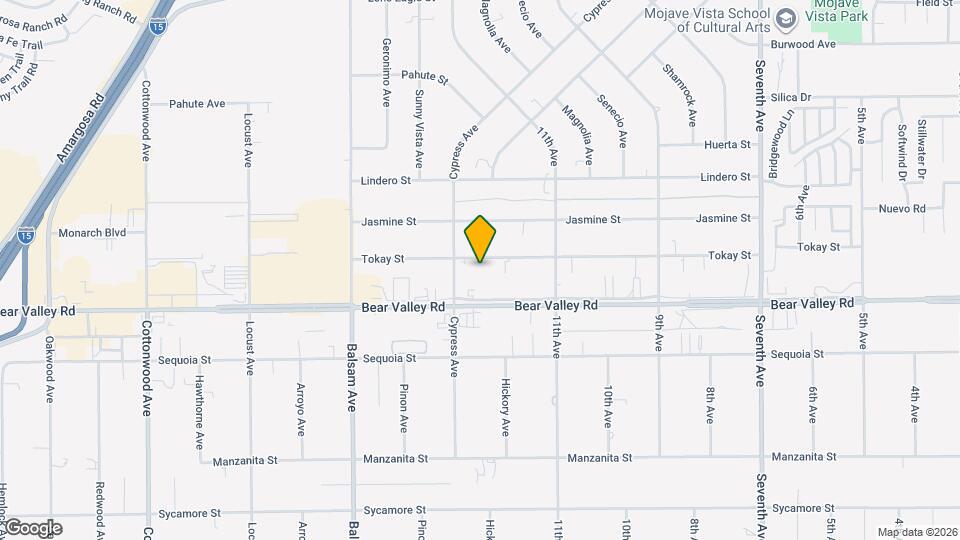 15555 Tokay St Map and Location Details