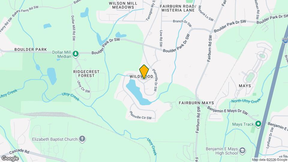 537 Plainville Dr SW Mapa y Detalles de la Ubicación