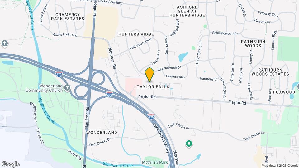 557 Chadwood Dr Map and Location Details