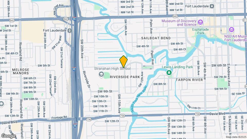 601 SW 14th Ter Mapa y Detalles de la Ubicación