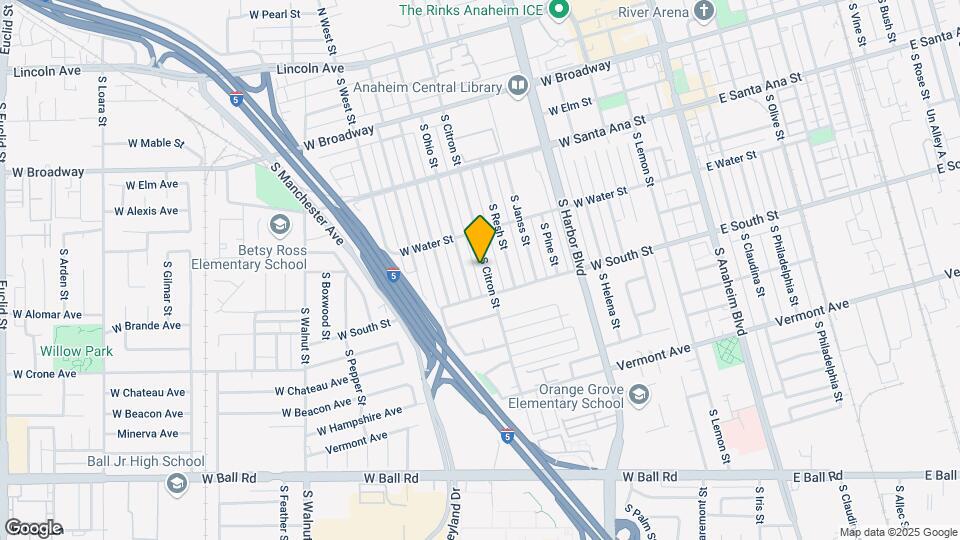 703 S Citron St Map and Location Details