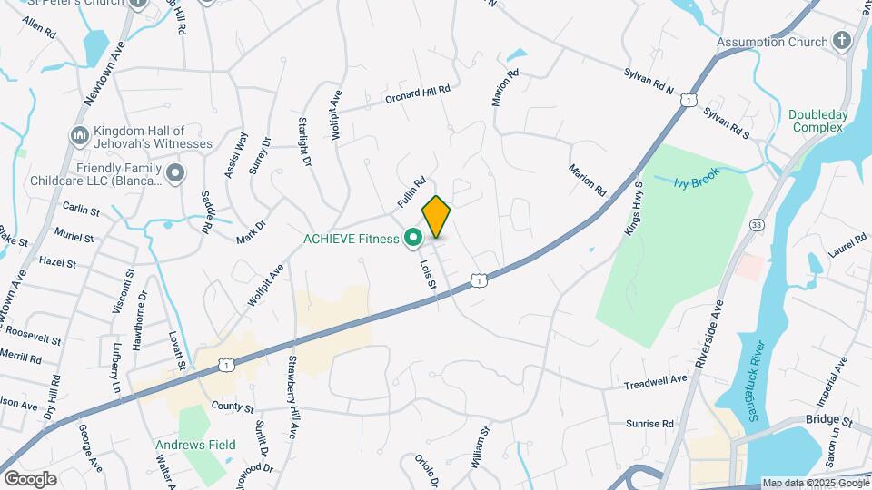 1 Kittredge St Map and Location Details