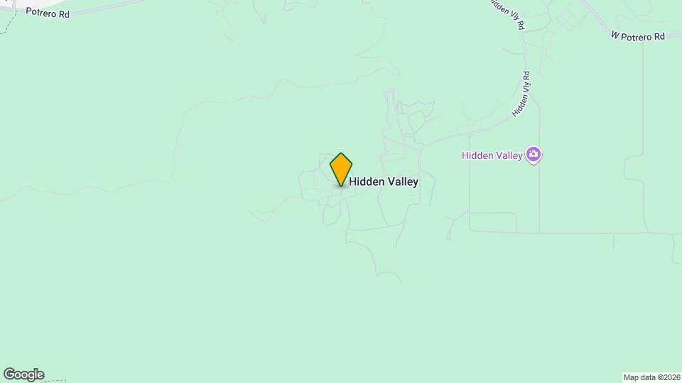 1753 Hidden Vly Rd Map and Location Details