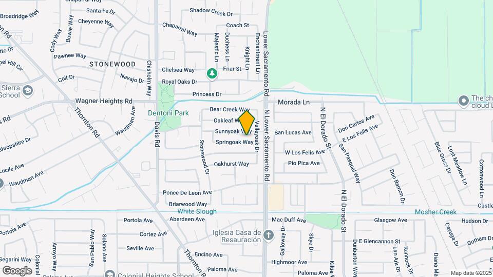 935 Springoak Way Map and Location Details