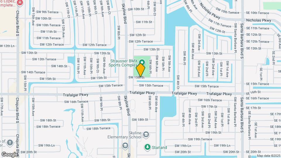 706 SW 15th St Map and Location Details