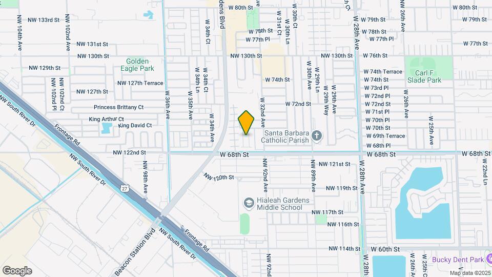 3284 W 70th St Map and Location Details