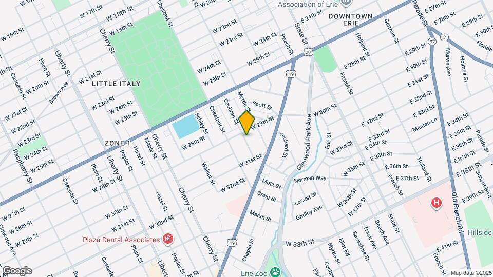 2911 Cochran St, Unit 1 Map and Location Details