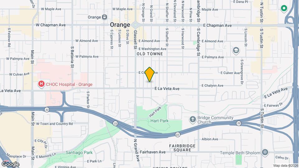 480 S Grand St Map and Location Details