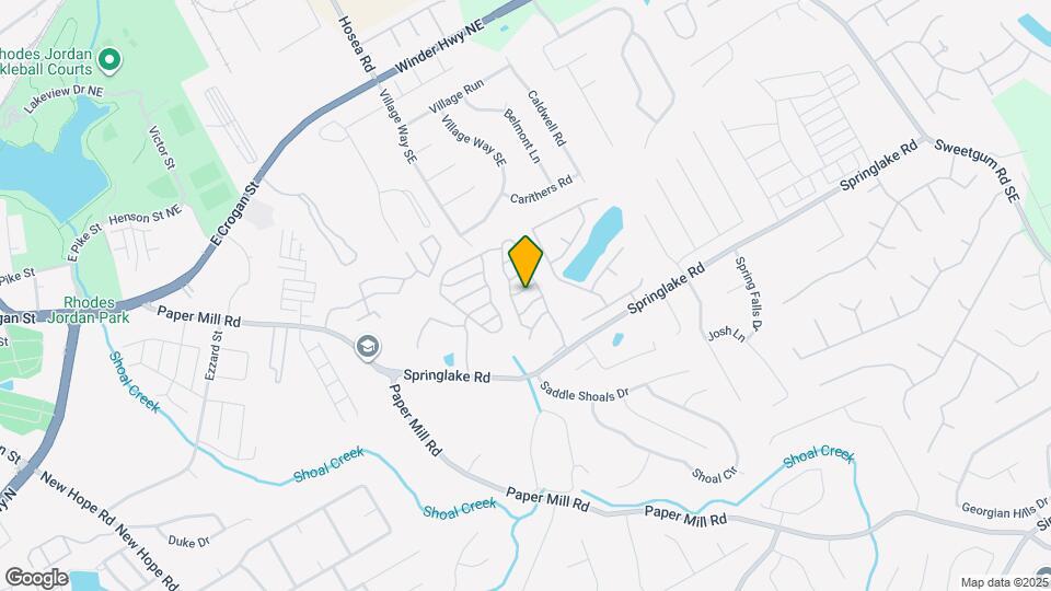 347 Springhaven Way SE Map and Location Details