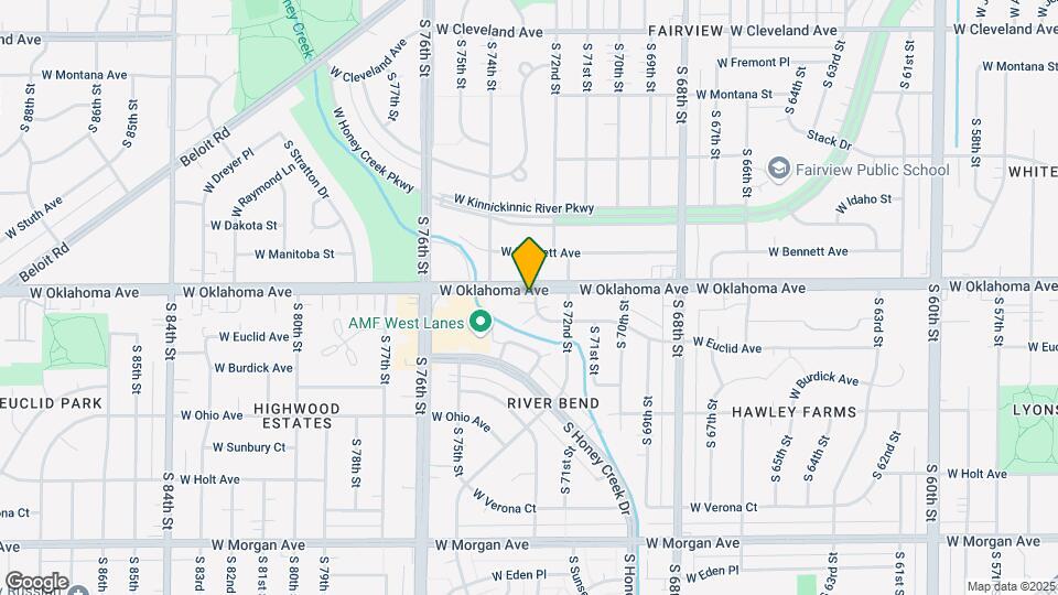 7269 W Lakefield Dr, Unit #4 Map and Location Details