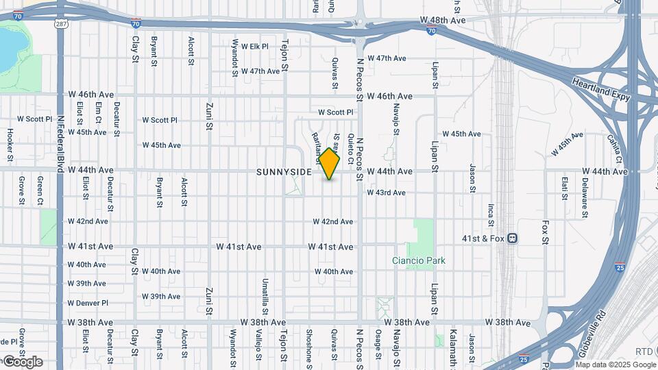 4326 Raritan St Map and Location Details